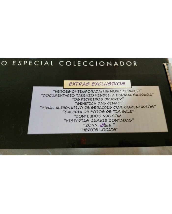 HEROES SEGUNDA TEMPORADA 5 DVD Ed Coleccionista STEELBOOK + FIGURA HIRO NAKAMURA