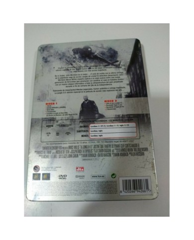 LA JUNGLA DE CRISTAL 4.0 DIE HARD 4.0 - 2 DVD STEELBOOK ESPAÑOL ENGLISH - AM
