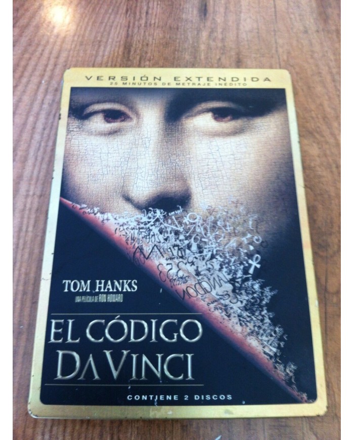 EL CODIGO DA VINCI - 2 DVD (SPANISH EDITION RARE) - ESPAÑOL ENGLISH STEELBOOK 3T
