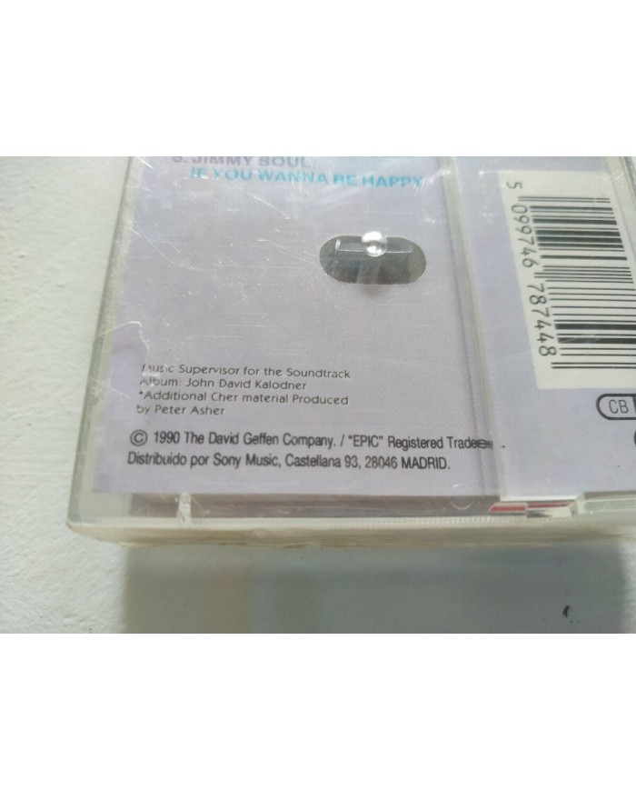 CHER MERMAIDS OST BSO - CINTA TAPE CASSETTE - EPIC 4678744 - NUEVA Am