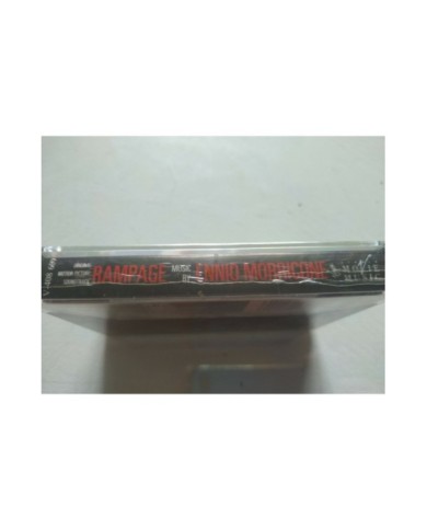 ENNIO MORRICONE - RAMPAGE Soundtrack B.S.O. CASSETTE CINTA Tape Virgin Nueva