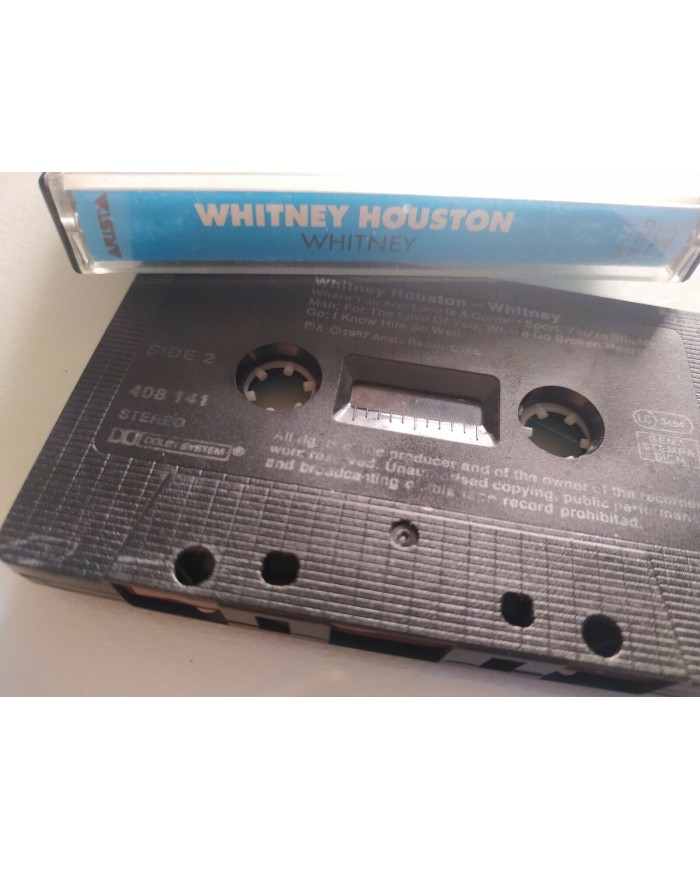WHITNEY HOUSTON - WHITNEY - 1987- CINTA TAPE CASSETTE K7 Am