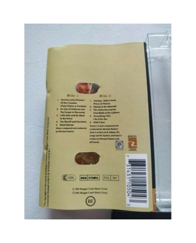 ROBIN HOOD OST BSO - CINTA TAPE CASSETTE - SPANISH EDITION POLYDOR 511050-4 Am