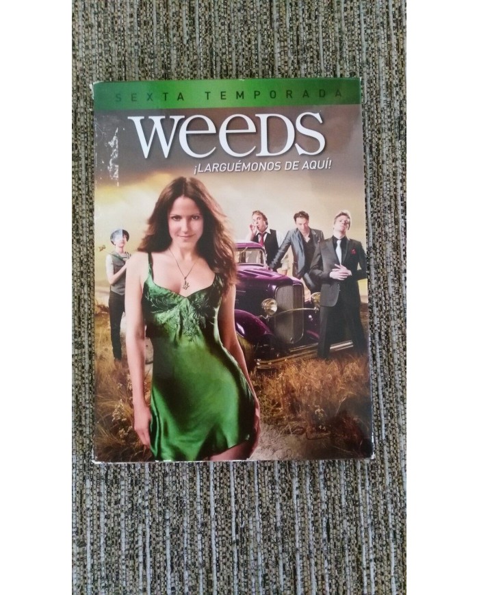 Weeds TEMPORADA 6 DVD Mary-Louise Parker Hunter Parrish 3 DVD - AM