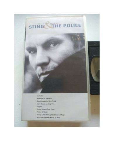 STING & THE POLICE THE VERY BEST OF VHS Cinta Tape 1997 EDICION ESPAÑOLA Am