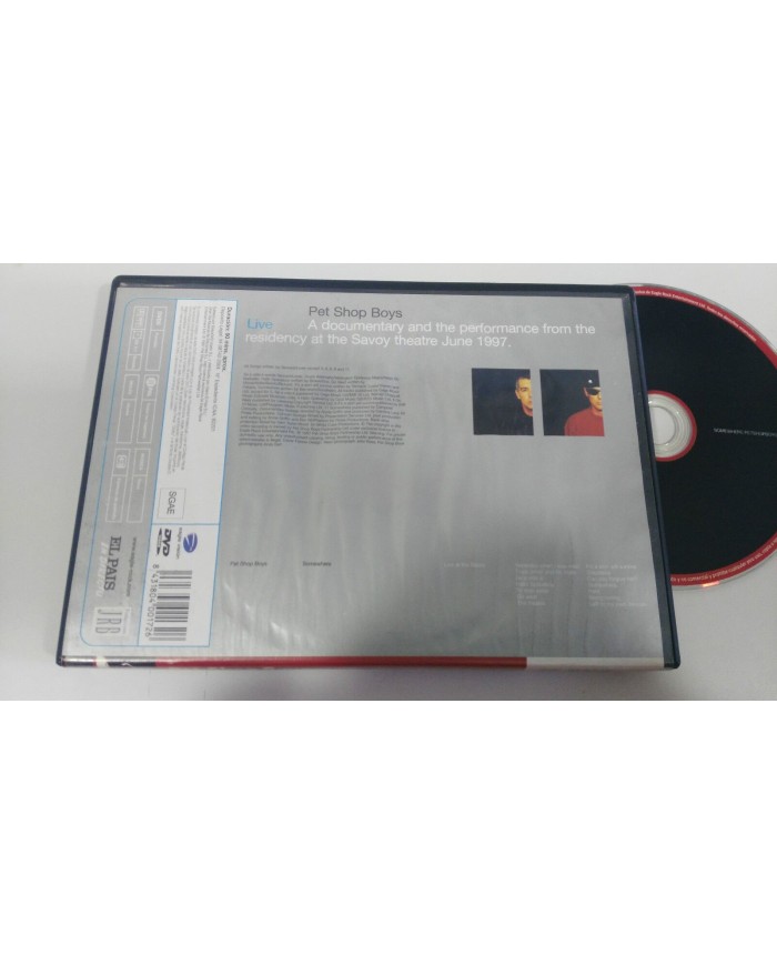 PET SHOP BOYS  SOMEWHERE IN CONCERT DVD PAL REGION 0 ALL REGIONS