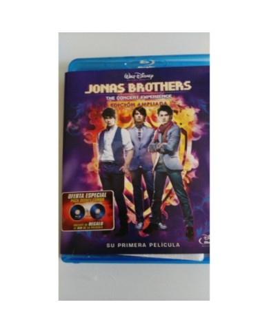 JONAS BROTHERS THE CONCERT EXPERIENCE BLU-RAY WALT DISNEY CASTELLANO E INGLES AM JONAS BROTHERS THE CONCERT EXPERIENCE BLU-RAY WALT DISNEY CASTELLANO E INGLES AM