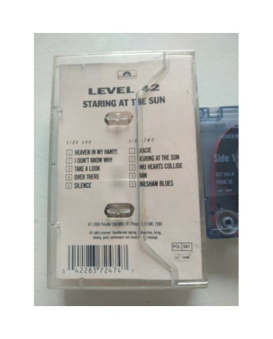 LEVEL 42 STARTING AT THE SUN 1988 CINTA TAPE CASSETTE UK EDITION Nueva Am