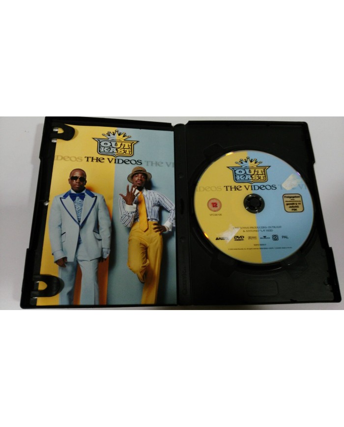 OUTKAST THE VIDEOS DVD REGION 0 ALL REGIONS EU EDITIONS ARISTA - AM OUTKAST THE VIDEOS DVD REGION 0 ALL REGIONS EU EDITIONS ARISTA - AM