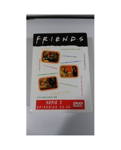 FRIENDS TEMPORADA 2 COMPLETA 4 DVD DOBLE EDICION CAJA DURA CENTRAL PERK - 3T FRIENDS TEMPORADA 2 COMPLETA 4 DVD DOBLE EDICION CAJA DURA CENTRAL PERK - 3T