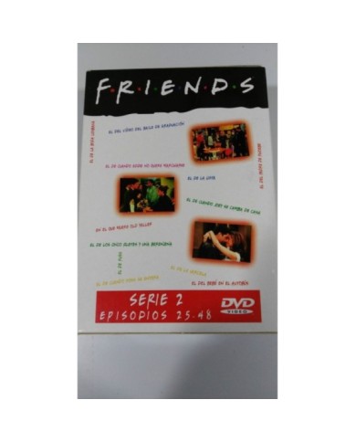 FRIENDS TEMPORADA 2 COMPLETA 4 DVD DOBLE EDICION CAJA DURA CENTRAL PERK - 3T FRIENDS TEMPORADA 2 COMPLETA 4 DVD DOBLE EDICION CAJA DURA CENTRAL PERK - 3T