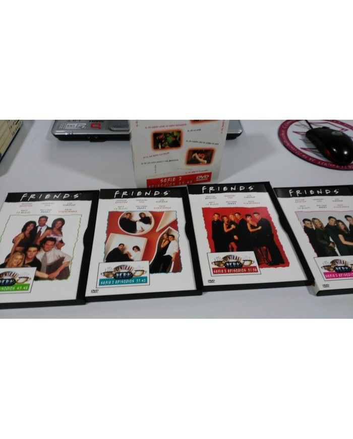 FRIENDS TEMPORADA 2 COMPLETA 4 DVD DOBLE EDICION CAJA DURA CENTRAL PERK - 3T
