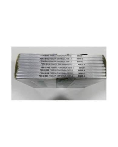 PERDIDOS LOST TEMPORADA 1 COMPLETA 8 DVD REGION 2 + EXTRAS CASTELLANO INGLES AM PERDIDOS LOST TEMPORADA 1 COMPLETA 8 DVD REGION 2 + EXTRAS CASTELLANO INGLES AM