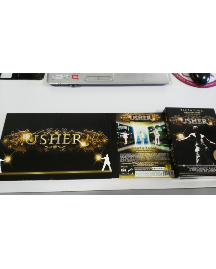 USHER TRUTH TOUR BEHIND THE TRUTH LIVE FROM ATLANTA DELUXE EDITION 3 DISC DVD AM USHER TRUTH TOUR BEHIND THE TRUTH LIVE FROM ATLANTA DELUXE EDITION 3 DISC DVD AM