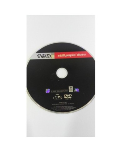 P.O.D. POD STILL PAYIN? DUES DVD REGION 2-6 120 MIN ESPAÑOL ENGLISH FRANCAIS AM P.O.D. POD STILL PAYIN? DUES DVD REGION 2-6 120 MIN ESPAÑOL ENGLISH FRANCAIS AM