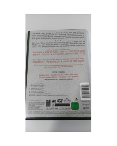 P.O.D. POD STILL PAYIN? DUES DVD REGION 2-6 120 MIN ESPAÑOL ENGLISH FRANCAIS AM P.O.D. POD STILL PAYIN? DUES DVD REGION 2-6 120 MIN ESPAÑOL ENGLISH FRANCAIS AM