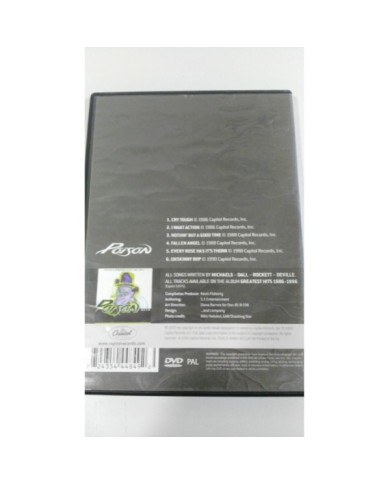 POISON VIDEO HITS DVD 2005 CAPITOL RECORDS - AM POISON VIDEO HITS DVD 2005 CAPITOL RECORDS - AM