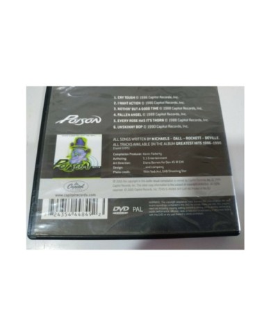POISON VIDEO HITS DVD 2005 CAPITOL RECORDS - AM POISON VIDEO HITS DVD 2005 CAPITOL RECORDS - AM