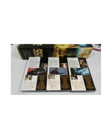 STAR WARS TRILOGIA TRILOGY VHS THX COLECCIONISTA LUCASFILM WIDESCREEN MASTERIZAD