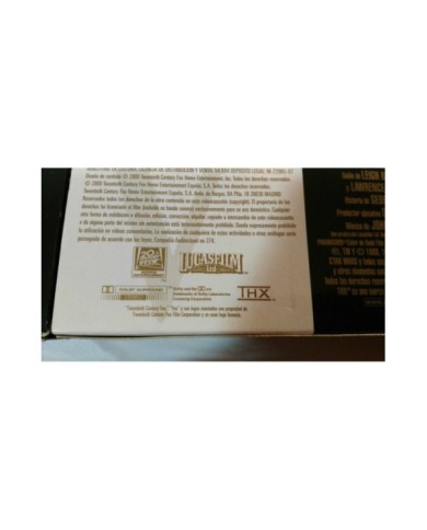 STAR WARS TRILOGIA TRILOGY VHS THX COLECCIONISTA LUCASFILM WIDESCREEN MASTERIZAD