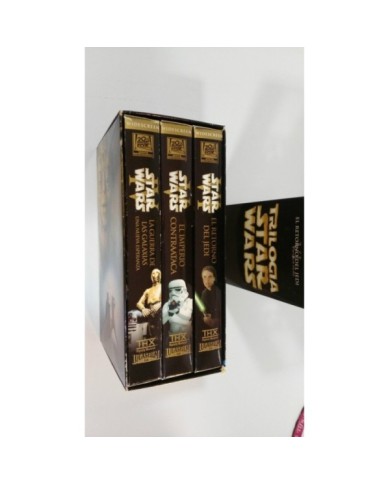 STAR WARS TRILOGIA TRILOGY VHS THX COLECCIONISTA LUCASFILM WIDESCREEN MASTERIZAD