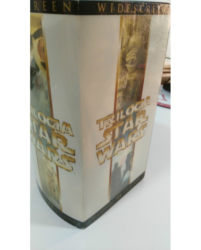 STAR WARS TRILOGIA TRILOGY VHS THX COLECCIONISTA LUCASFILM WIDESCREEN MASTERIZAD