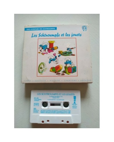 LES SCHTROUMPFS ET LES JOUETS N? 6 PITUFOS 1995 Polygram CASSETTE TAPE CINTA Am