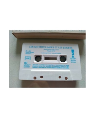 LES SCHTROUMPFS ET LES JOUETS N? 6 PITUFOS 1995 Polygram CASSETTE TAPE CINTA Am