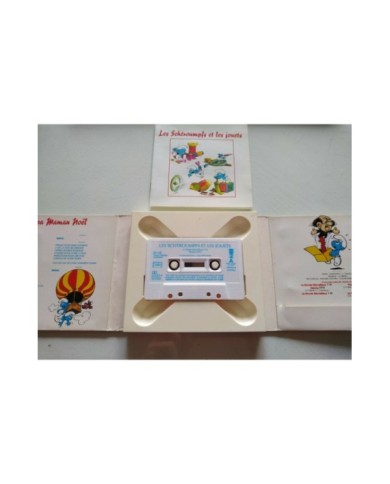 LES SCHTROUMPFS ET LES JOUETS N? 6 PITUFOS 1995 Polygram CASSETTE TAPE CINTA Am