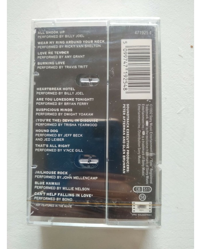 HONEYMOON IN VEGAS ELVIS PRESLEY SOUNDTRACK CASSETTE PRECINTADA Nueva Am