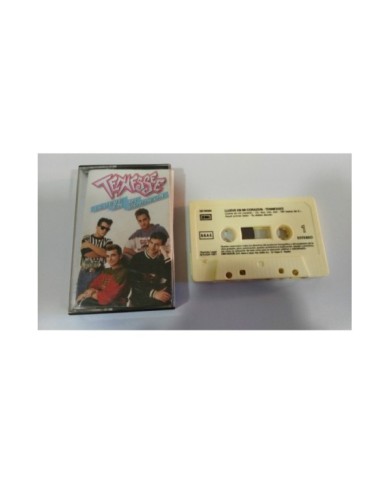 TENNESSEE LLUEVE EN MI CORAZON CINTA TAPE CASSETTE EMI FIRMADA POR TODA LA BANDA