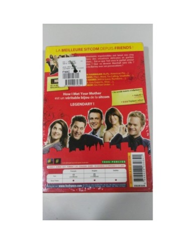 HOW I MET YOUR MOTHER SEASON 2 COMPLETE 3 DVD NEW AND SEALED Ingles Frances - 3T HOW I MET YOUR MOTHER SEASON 2 COMPLETE 3 DVD NEW AND SEALED Ingles Frances - 3T