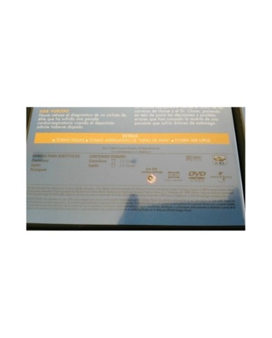 HOUSE MD SEGUNDA TEMPORADA COMPLETA EDICION 6 DVD CASTELLANO ENGLISH - AM