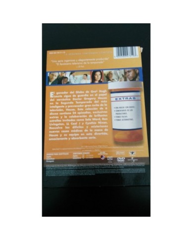 HOUSE MD SEGUNDA TEMPORADA COMPLETA EDICION 6 DVD CASTELLANO ENGLISH - AM