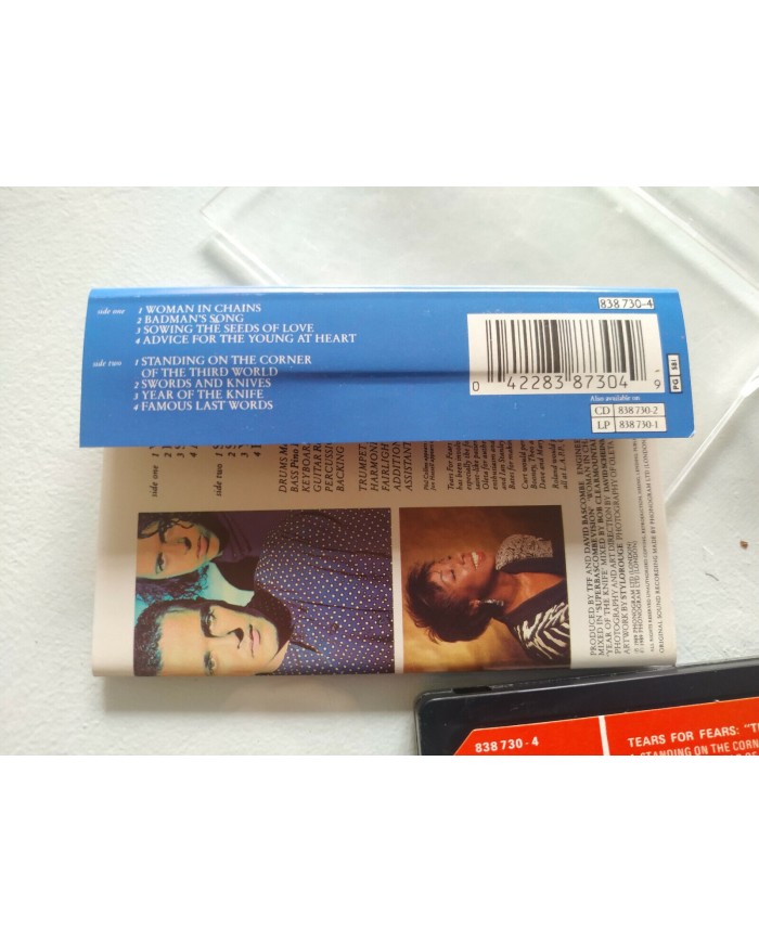 TEARS FOR FEARS THE SEEDS OF LOVE CINTA TAPE CASSETTE FONTANA SPANISH EDITION Am