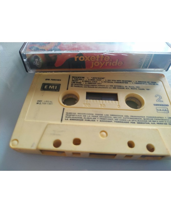 ROXETTE JOYRIDE 1991 CINTA TAPE CASSETTE EMI SPANISH EDITION 2767960484 Am