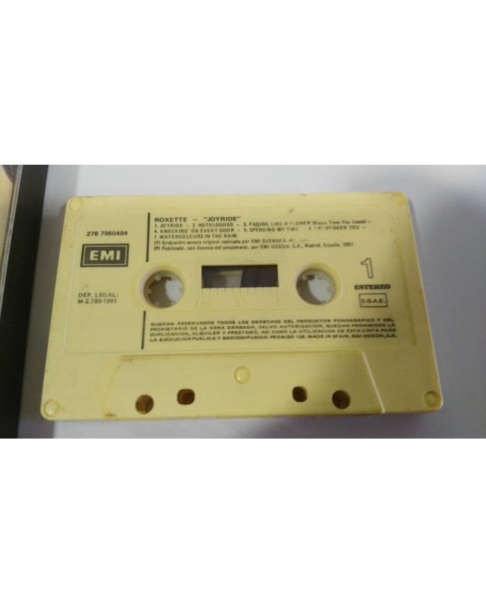 ROXETTE JOYRIDE 1991 CINTA TAPE CASSETTE EMI SPANISH EDITION 2767960484 Am