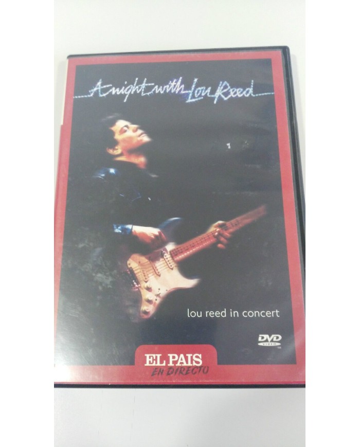 LOU REED IN CONCERT A NIGHT WITH LOU REED DVD PAL REGION 0 ALL REGIONS - AM
