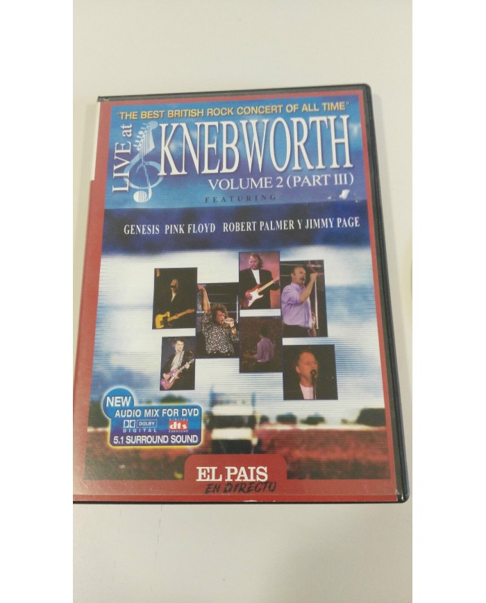 KNEBWORTH VOL 2 PART III DVD PINK FLOYD ROBERT PLANT PAL REGION 0 ALL REGIONS