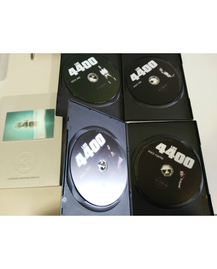 LOS 4400 TERCERA TEMPORADA 3 COMPLETA SEASON 3 - 4 DVD CASTELLANO ENGLISH - AM