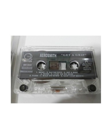 AEROSMITH GET A GRIP SPANISH EDIT 1993 GEFFEN GEC 24444 - Cinta Tape Cassette 3T