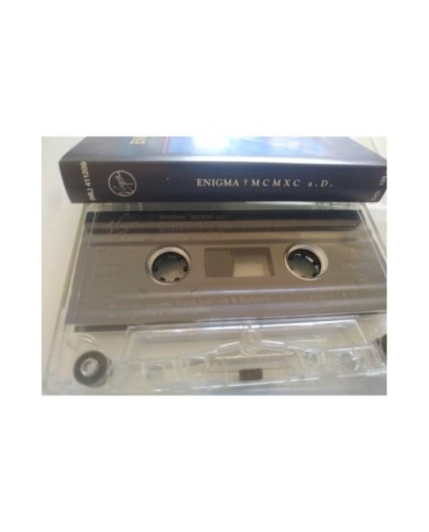 ENIGMA MCMXC A.D. CASSETTE TAPE SPANISH EDITION 1990 VIRGIN 411209 Am