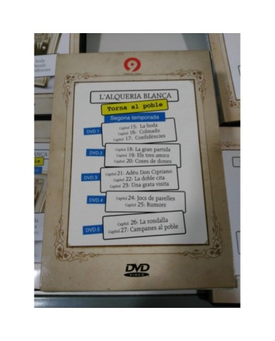 L?ALQUERIA BLANCA TORNA AL POBLE TEMPORADA 2 - 5 DVD 13 CAPITULOS - Am L?ALQUERIA BLANCA TORNA AL POBLE TEMPORADA 2 - 5 DVD 13 CAPITULOS - Am