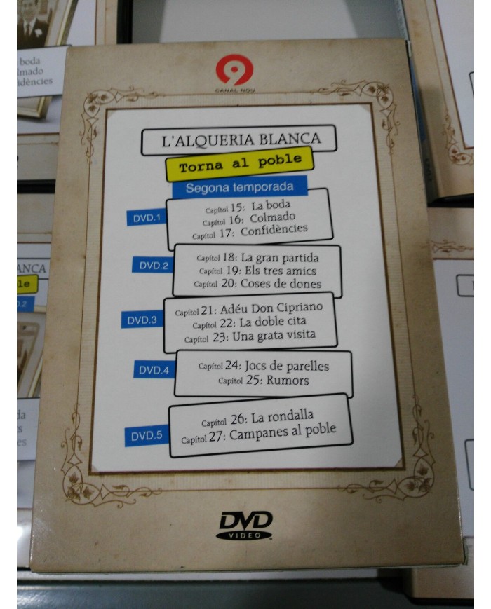 L?ALQUERIA BLANCA TORNA AL POBLE TEMPORADA 2 - 5 DVD 13 CAPITULOS - Am