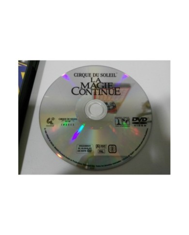 CIRQUE DU SOLEIL LA MAGIE CONTINUE DVD CASTELLANO + EXTRAS 1986 - 2004 SONY CIRQUE DU SOLEIL LA MAGIE CONTINUE DVD CASTELLANO + EXTRAS 1986 - 2004 SONY