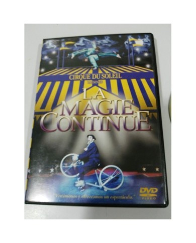 CIRQUE DU SOLEIL LA MAGIE CONTINUE DVD CASTELLANO + EXTRAS 1986 - 2004 SONY CIRQUE DU SOLEIL LA MAGIE CONTINUE DVD CASTELLANO + EXTRAS 1986 - 2004 SONY