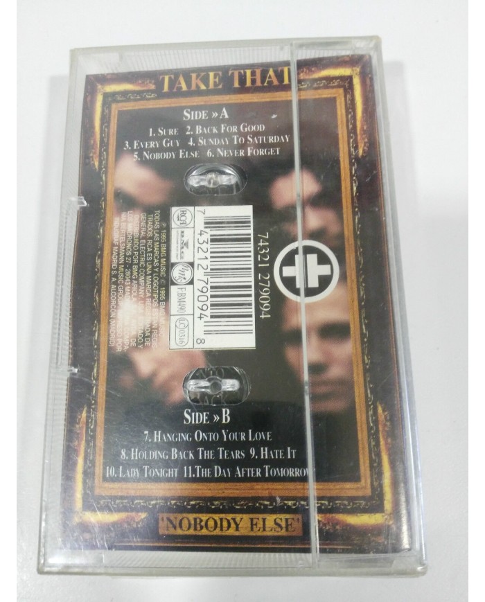 TAKE THAT NOBODY ELSE CASSETTE TAPE SPANISH EDITION RCA BMG NEW NUEVA Am