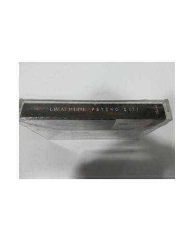 GREAT WHITE PSYCHO CITY 1992 CASSETTE TAPE CAPITOL HOLLAND EDITION NEW NUEVA Am