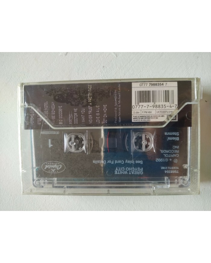 GREAT WHITE PSYCHO CITY 1992 CASSETTE TAPE CAPITOL HOLLAND EDITION NEW NUEVA Am