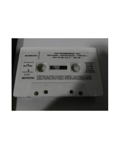 THE COMMITMENTS VOL 2 SOUNDTRACK OST CINTA TAPE CASSETTE 1992 SPANISH ED MCA Am